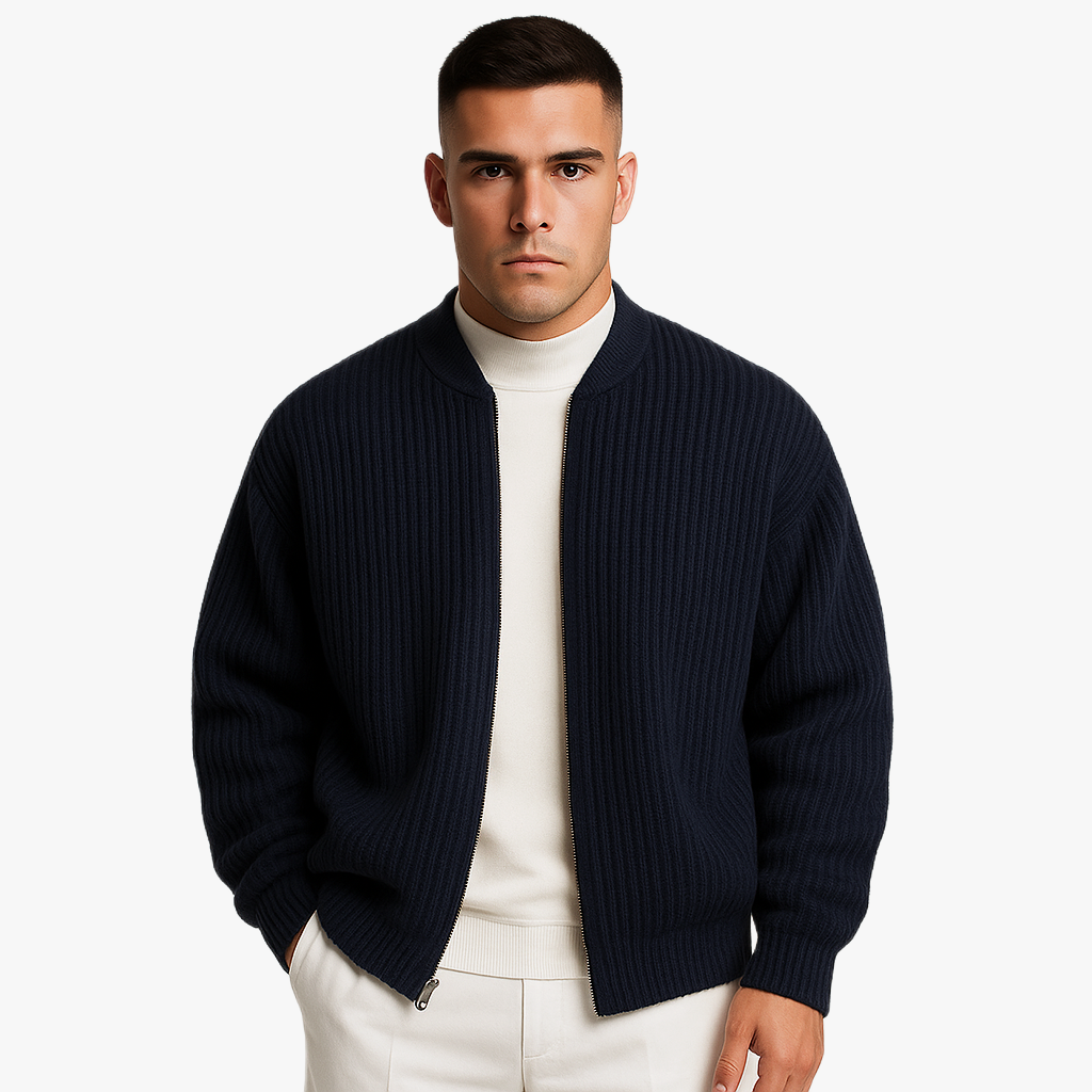 Moderne Herren Strickjacke für jeden Anlass