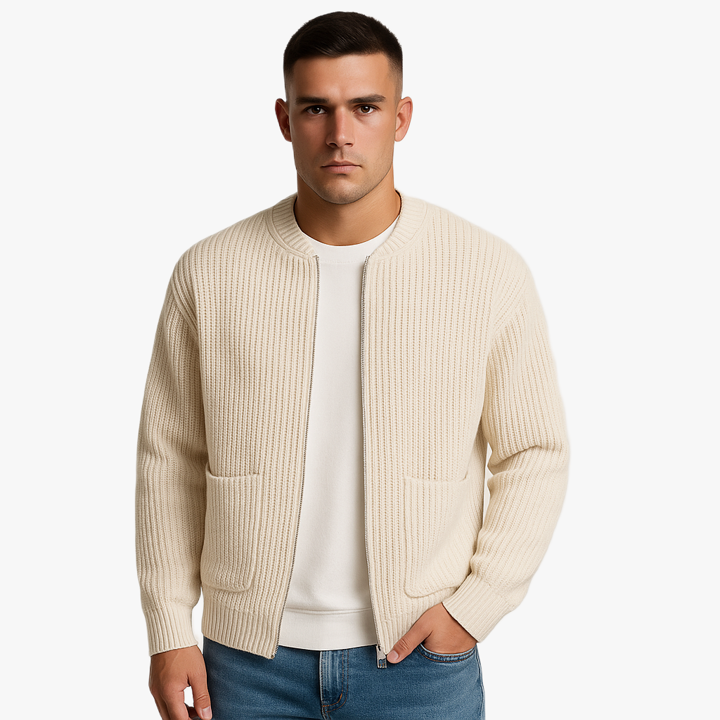 Moderne Herren Strickjacke für jeden Anlass