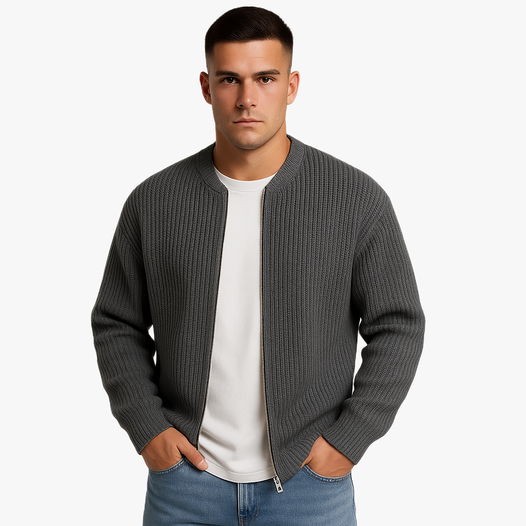 Moderne Herren Strickjacke für jeden Anlass