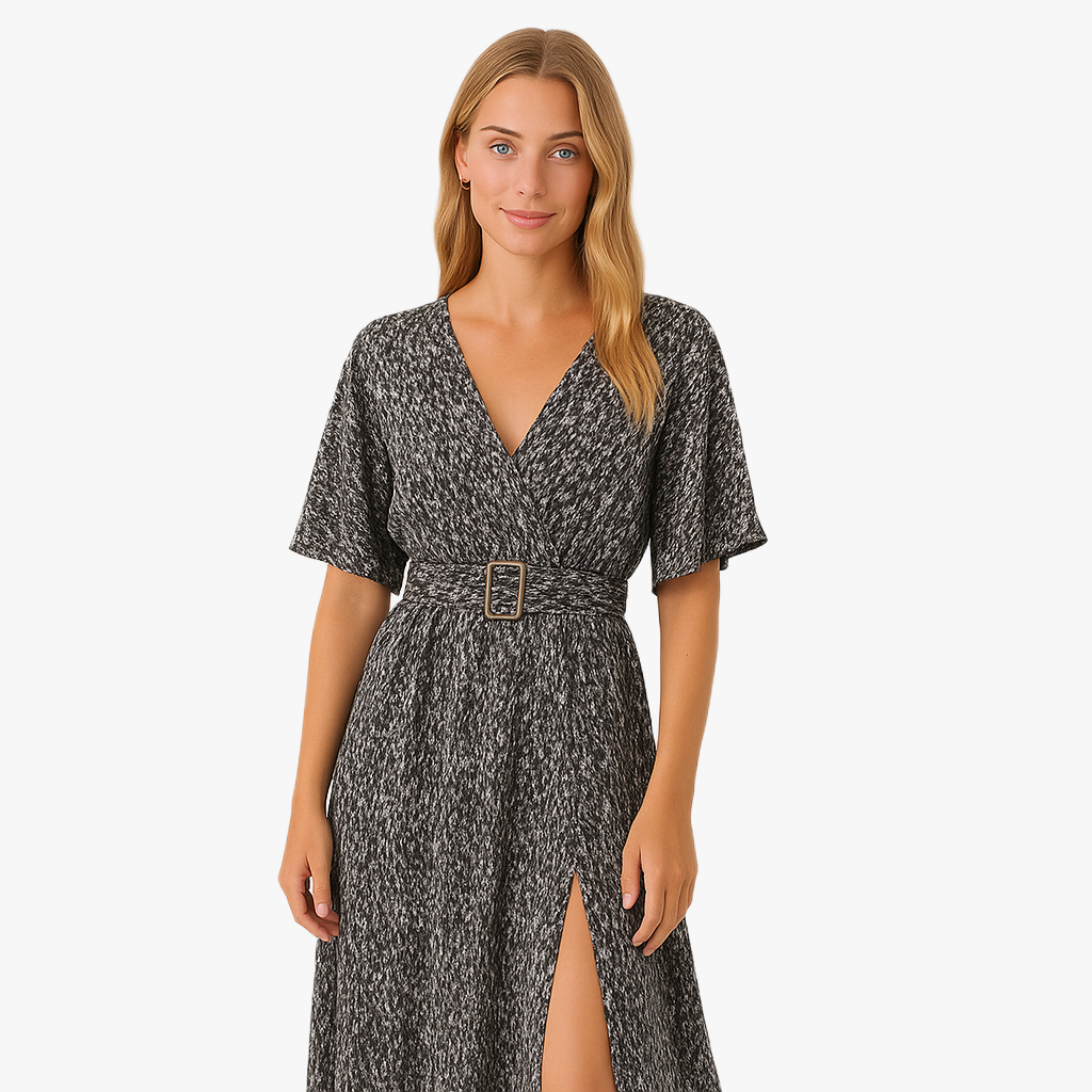Elegantes Wickelkleid für warme Tage