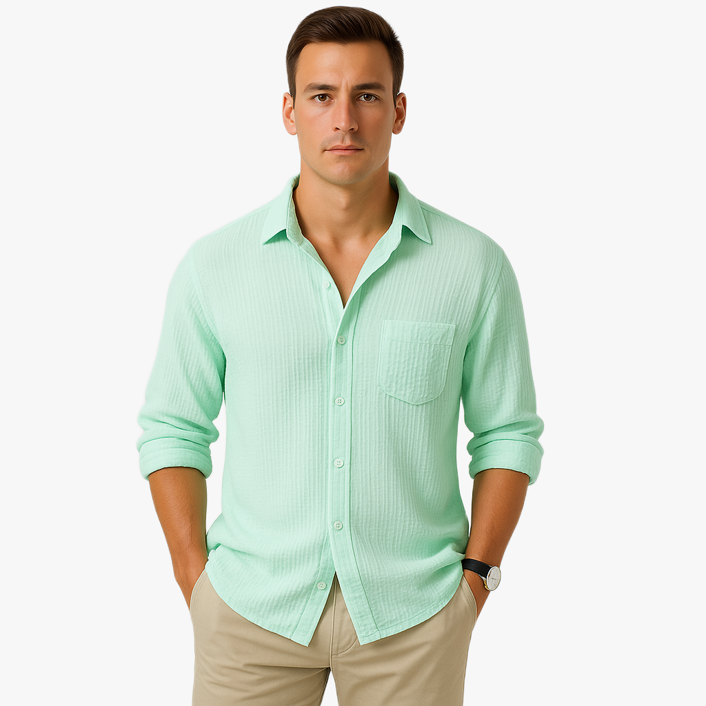 Elegantes Langarmhemd für vielseitige Anlässe