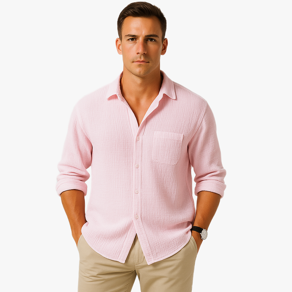 Elegantes Langarmhemd für vielseitige Anlässe