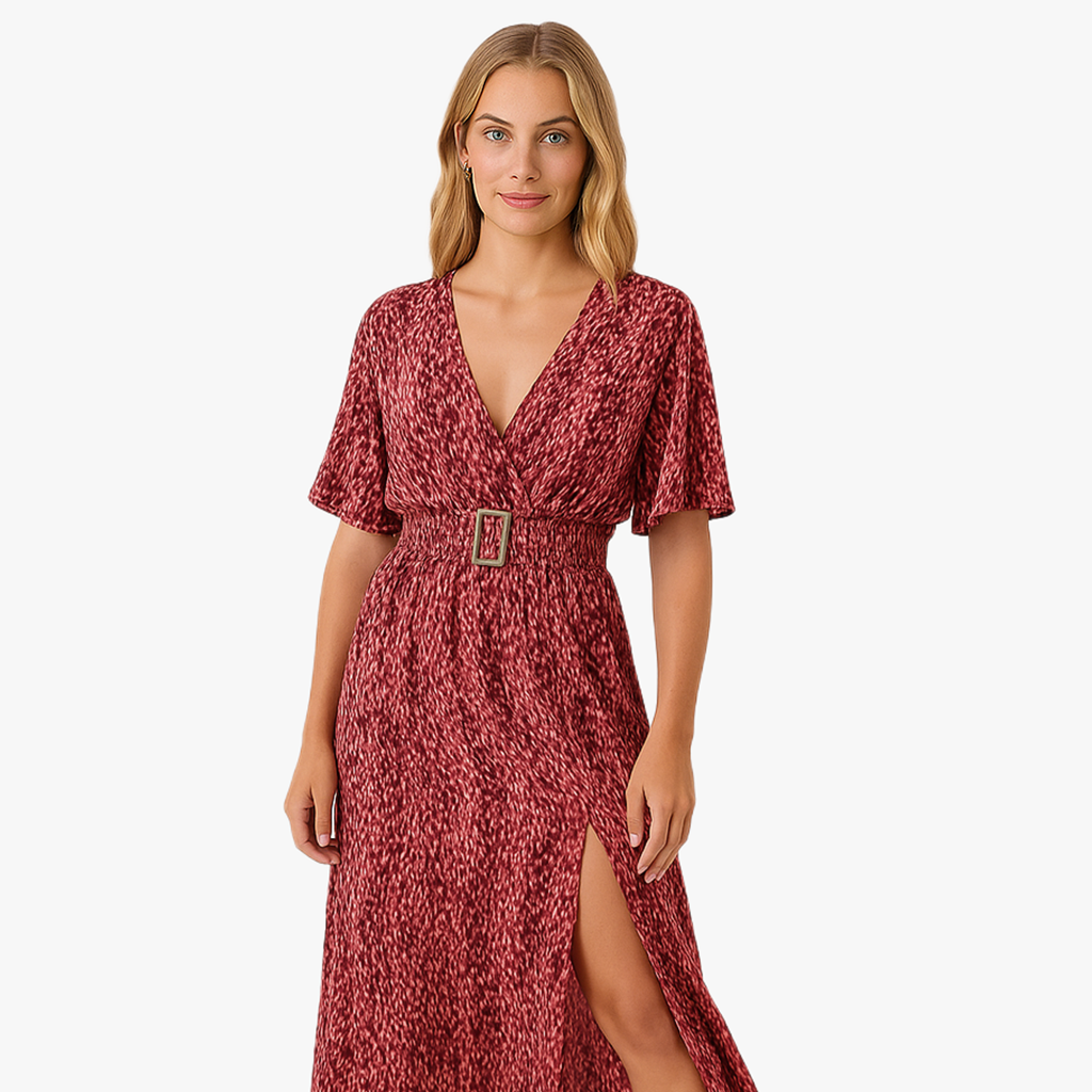 Elegantes Wickelkleid für warme Tage